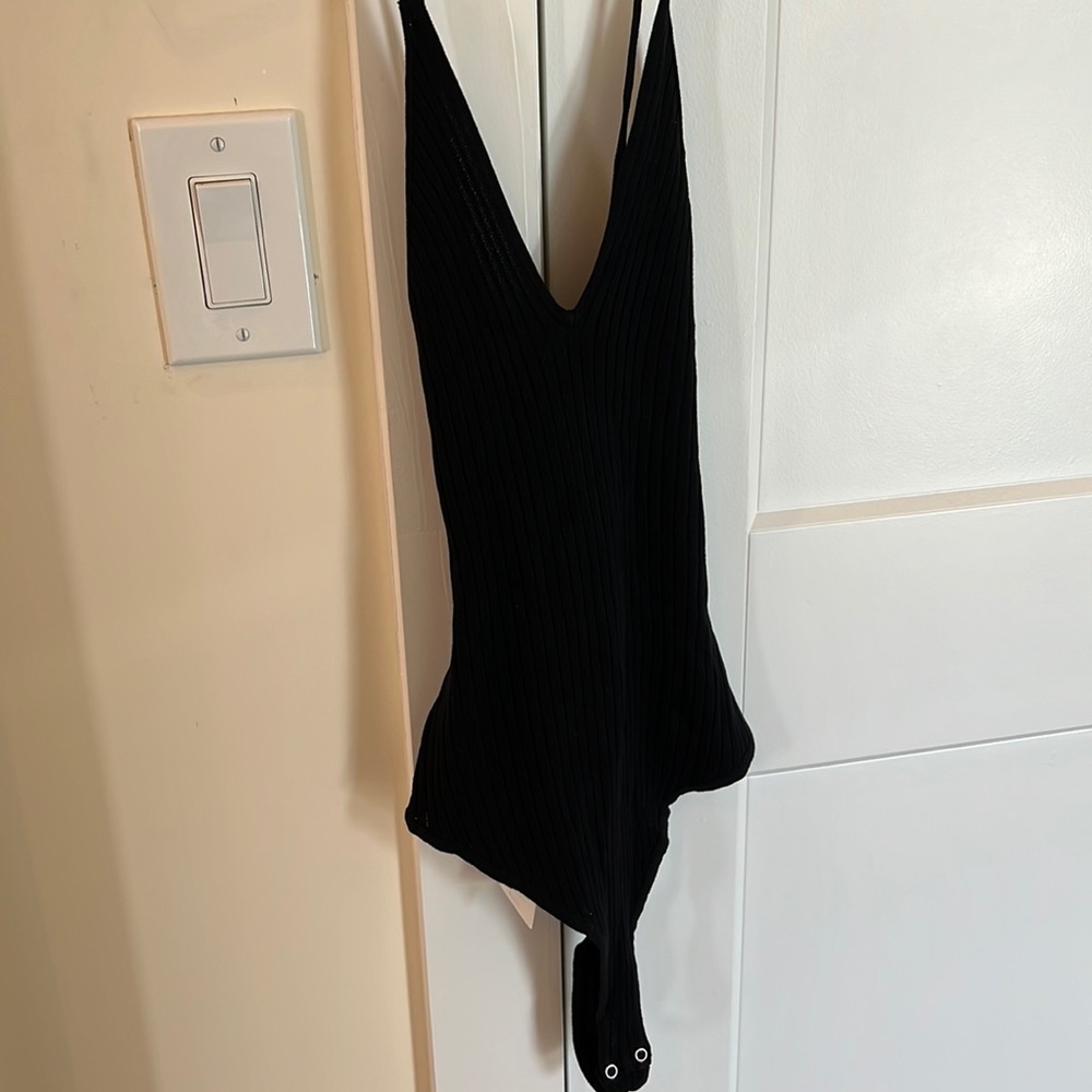 Ribbed Bodysuit